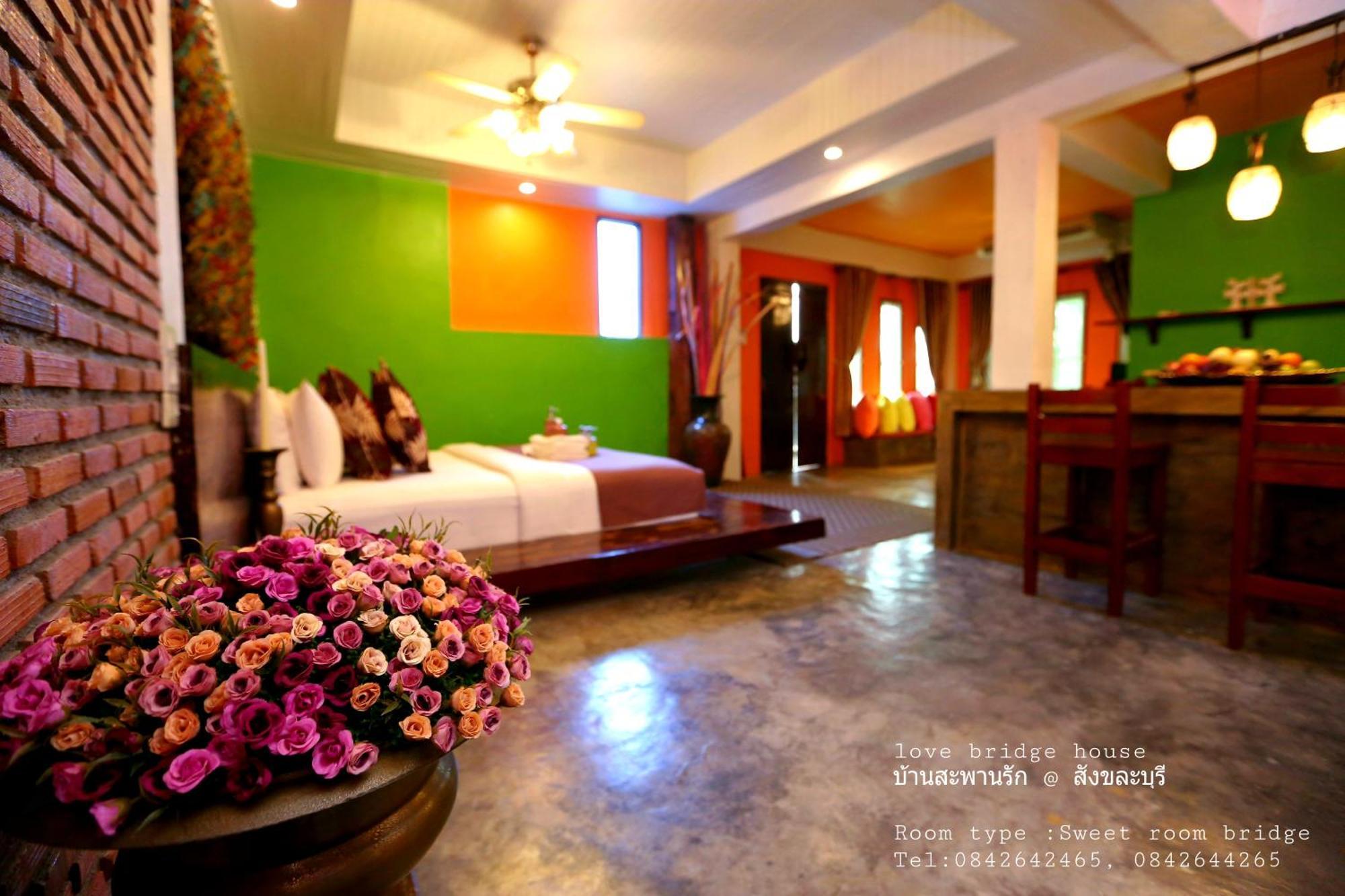 Love Bridge House บ้านสะพานรัก Sangkhla Buri Zimmer foto